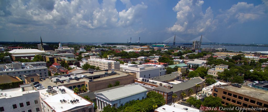 Downtown Charleston, South Carolina Aerial Photo