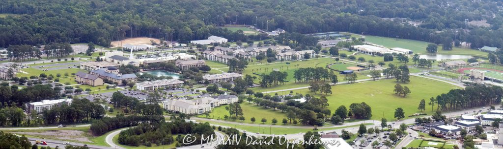 Charleston Southern University Campus in North Charleston South Carolina Aerial View