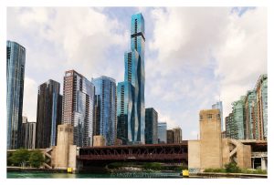 Franklin Delano Roosevelt Bridge on the Chicago River with Skyline Franklin Delano Roosevelt Memorial Bridge over the Chicago River in Chicago, Illinois, with a daytime view of the river, bridge towers, and New Eastside skyline. The scene includes St. Regis Chicago, The Regatta at 420 East Waterside Drive, and The Chandler Condominiums along the riverfront, edited with a photorealistic artwork style, rich color, and painterly detail – © 2026 David Oppenheimer – Performance Impressions photography archives https://performanceimpressions.com Franklin Delano Roosevelt Bridge, Franklin Delano Roosevelt Memorial Bridge, FDR Bridge, Outer Drive Bridge, Lake Shore Drive Bridge, DuSable Lake Shore Drive Bridge, Link Bridge, Chicago River bridge, cityscape, skyline, Chicago cityscape, Chicago skyline, Chicago River, bridge, bridge towers, bridge tower, bridge architecture, bascule bridge, double-leaf bridge, steel bridge, river bridge, Chicago bridge, Chicago bridges, Chicago, Chicago Illinois, Illinois, United States, 60601, Downtown Chicago, Chicago Loop, New Eastside, Lakeshore East, Chicago lakefront, Lake Michigan, DuSable Lake Shore Drive, Lake Shore Drive, architecture, Chicago architecture, architectural photography, riverfront, waterfront, river, building, tower, skyscraper, high-rise, residential tower, condo tower, condominium tower, glass tower, glass building, glass facade, facade, building exterior, exterior, St. Regis Chicago, St Regis Chicago, Vista Tower, The Regatta, Regatta Condominiums, 420 East Waterside, 420 East Waterside Drive, 420 E Waterside, The Chandler, The Chandler Condominiums, 450 East Waterside, 450 East Waterside Drive, 450 E Waterside, New Eastside condos, Lakeshore East condos, Riverview Condominiums, residential real estate, Chicago real estate, luxury condos, urban architecture, modern architecture, contemporary architecture, riverfront architecture, urban, downtown, daylight, photorealism, photorealistic, digital art, artwork, fine art, rich color, saturated color, painterly, commercial photography, commercial imagery, image licensing, licensing, photography licensing, David Oppenheimer, horizontal, 1-15156784411