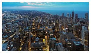 Chicago Skyline and City Lights from Willis Tower Chicago skyline and city lights at night from Willis Tower in Chicago, Illinois, looking north across downtown toward the Gold Coast, Streeterville, River North, and the Near North Side. Night aerial-style view from the former Sears Tower showing the Chicago Loop, financial district, West Loop Gate, Chicago River, high-rise buildings, illuminated streets, and downtown neighborhoods – © 2026 David Oppenheimer – Performance Impressions aerial photography archives https://performanceimpressions.com Chicago skyline, Chicago skyline at night, Chicago city lights, city lights, night skyline, nighttime skyline, Chicago at night, downtown Chicago, Chicago downtown, Chicago Loop, Loop, financial district, West Loop Gate, West Loop, Near North Side, River North, Streeterville, Gold Coast, Magnificent Mile, Michigan Avenue, Chicago River, Chicago Riverwalk, Lake Michigan, Chicago lakefront, skyline, cityscape, Chicago cityscape, aerial, aerial photo, aerial photography, aerial photographer, aerial view, aerial image, night aerial, nighttime aerial, night photography, night photo, city at night, urban night, illuminated city, illuminated streets, street lights, building lights, high-rise, high-rises, skyscraper, skyscrapers, building, tower, architecture, Chicago architecture, urban architecture, modern architecture, contemporary architecture, downtown skyline, urban skyline, office towers, residential towers, condo towers, hotel towers, glass towers, glass buildings, city from above, Willis Tower, Sears Tower, former Sears Tower, Skydeck Chicago, 233 South Wacker, 233 South Wacker Drive, 233 S Wacker, South Wacker Drive, Wacker Drive, North Michigan Avenue, urban planning, city planning, travel photography, tourism, destination, Midwest city, Midwest skyline, Illinois, Chicago Illinois, United States, commercial photography, commercial imagery, image licensing, licensing, photography licensing, art, print, fine art, David Oppenheimer, horizontal, 1-15156784411