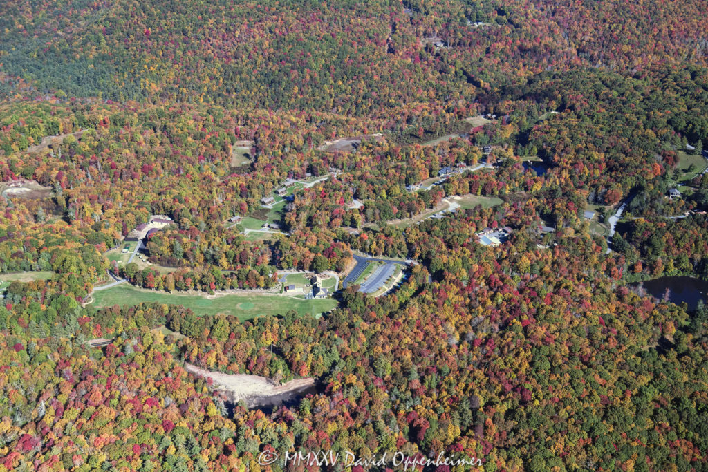 Chinquapin Outpost Community in Glenville, North Carolina Aerial View