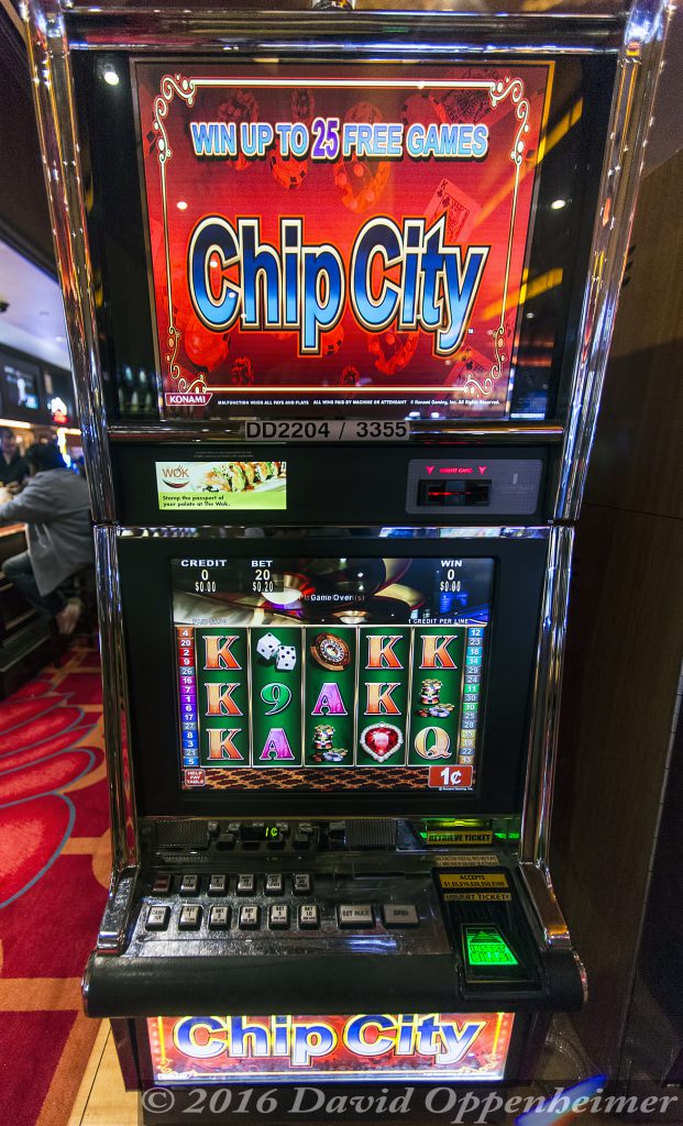 Chip City Slot Machine at Lumière Place Casino