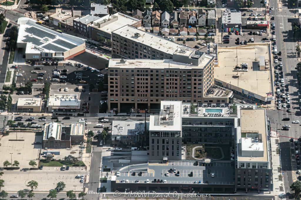 Clarendale Six Corners Aerial Photo Chicago