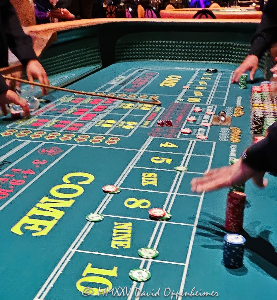 Craps Table at Wynn Las Vegas Casino
