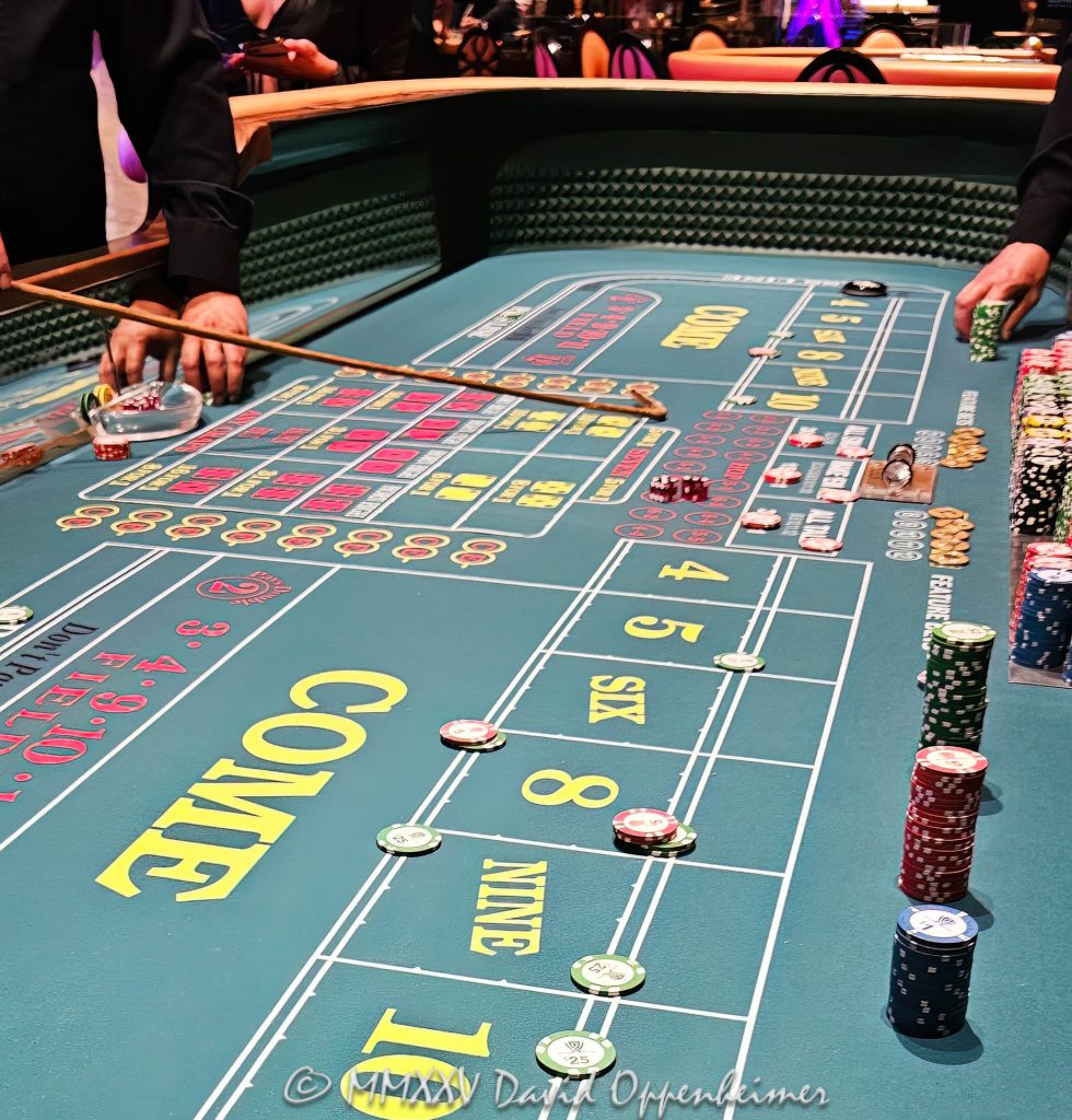 Craps Table at Wynn Las Vegas Casino
