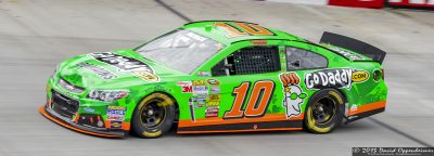 Danica Patrick at Bristol Motor Speedway during NASCAR Sprint Cup Food City 500