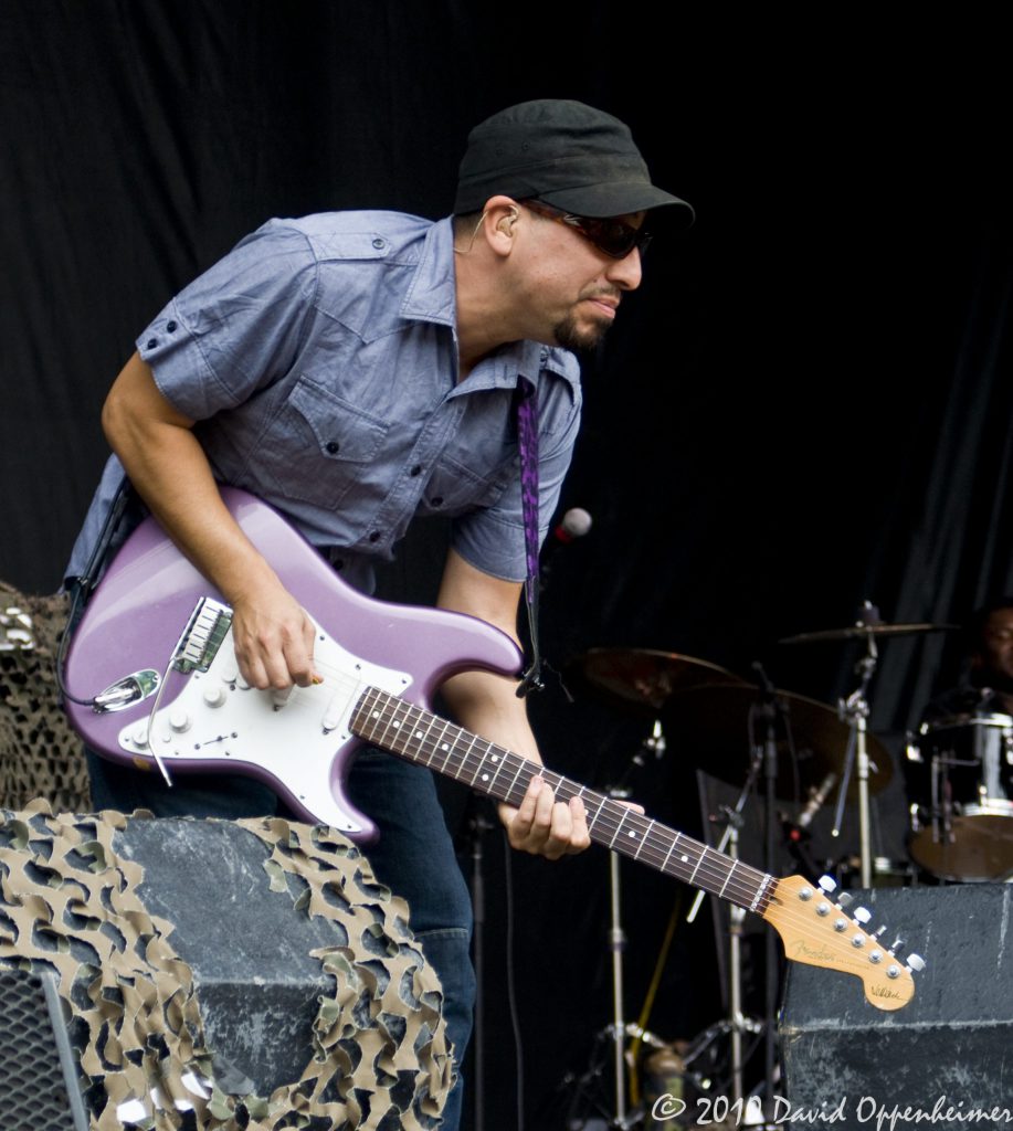 Dave Shul with Michael Franti & Spearhead