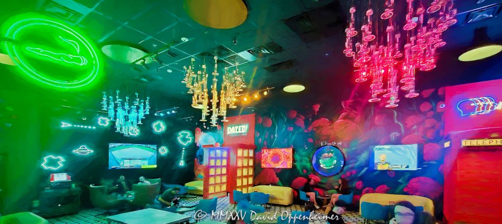 Dazed! Lounge at Planet 13 Cannabis Dispensary in Las Vegas