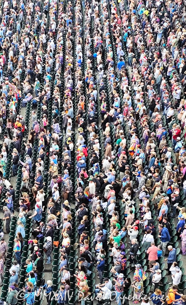 Deadheads at Dead & Company Final Tour at Oracle Park in San Francisco