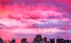 Tie-Dye Sunset over San Francisco at Dead & Company Final Tour at Oracle Park on July 16, 2023 - © 2024 David Oppenheimer - Performance Impressions photography archives - https://performanceimpressions.com sunset, tie-dye, tie-dye sunset, purple, orange, sky, clouds, San Francisco sunset, magenta, tie-dye sky, Dead & Company, Dead & Company Final Tour, Final Tour, tour, Oracle Park, Grateful Dead, stadium, San Francisco Bay, skyline, landscape, cityscape, eveningscape, golden hour, San Francisco, deadheads, California, SoMA, building, architecture, baseball stadium, Willie Mays Plaza, 94107, Populous, HOK Sport, HOK Sport Venue Event, outside, O’Doul Gate, Lefty O'Doul Gate, Third Street, gate, concert, concert photography, David Oppenheimer, 1-13985601741,