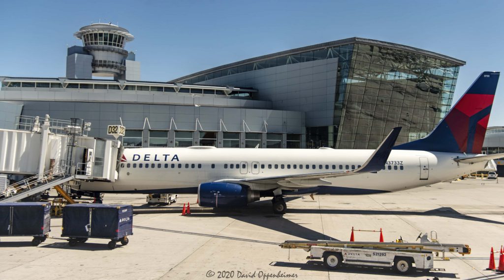 McCarran International Airport Delta Air Lines Jets in Las Vegas, Nevada