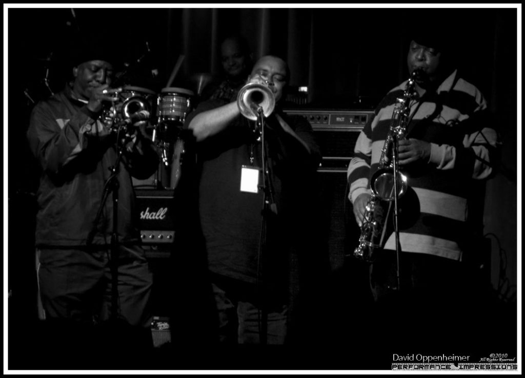 Dirty Dozen Brass Band at the Warren Haynes Christmas Jam Pre-Jam – Xmas Jam 2010