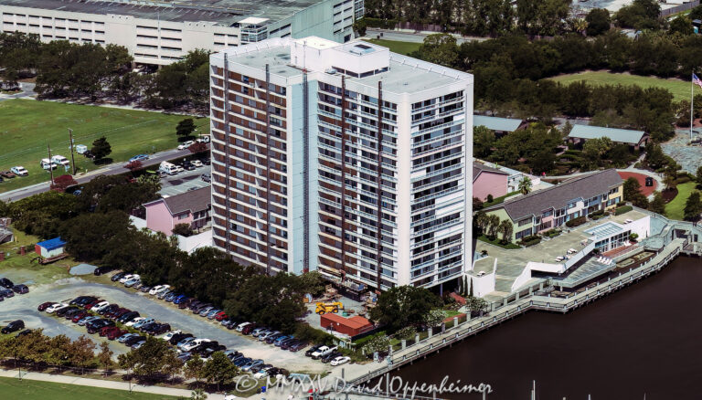 Dockside Condominiums Charleston aerial view