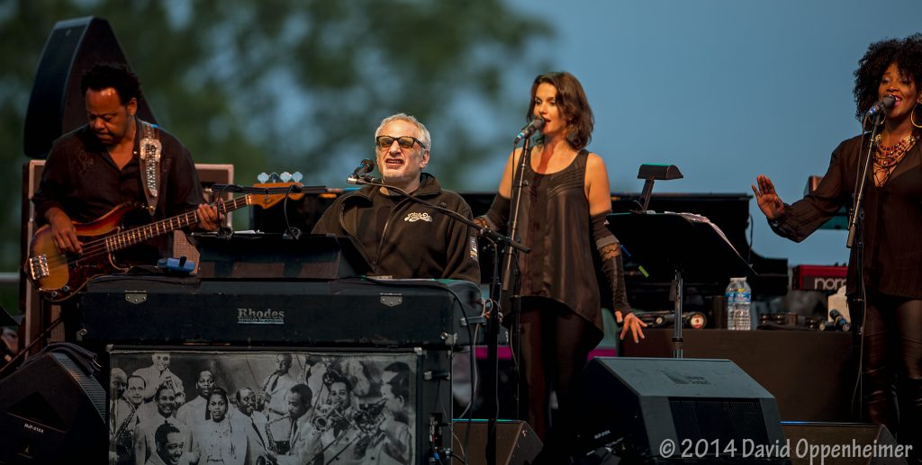 Donald Fagen with Steely Dan