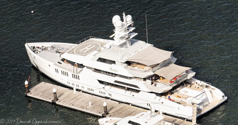 ELYSIAN Superyacht Aerial
