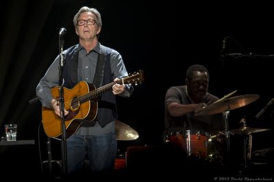 Eric Clapton and Steve Jordan Eric Clapton and Steve Jordan