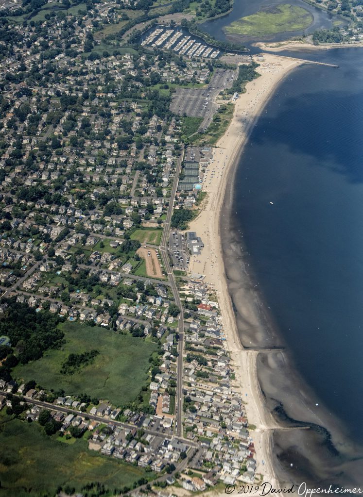 Fairfield Connecticut Beaches Aerial