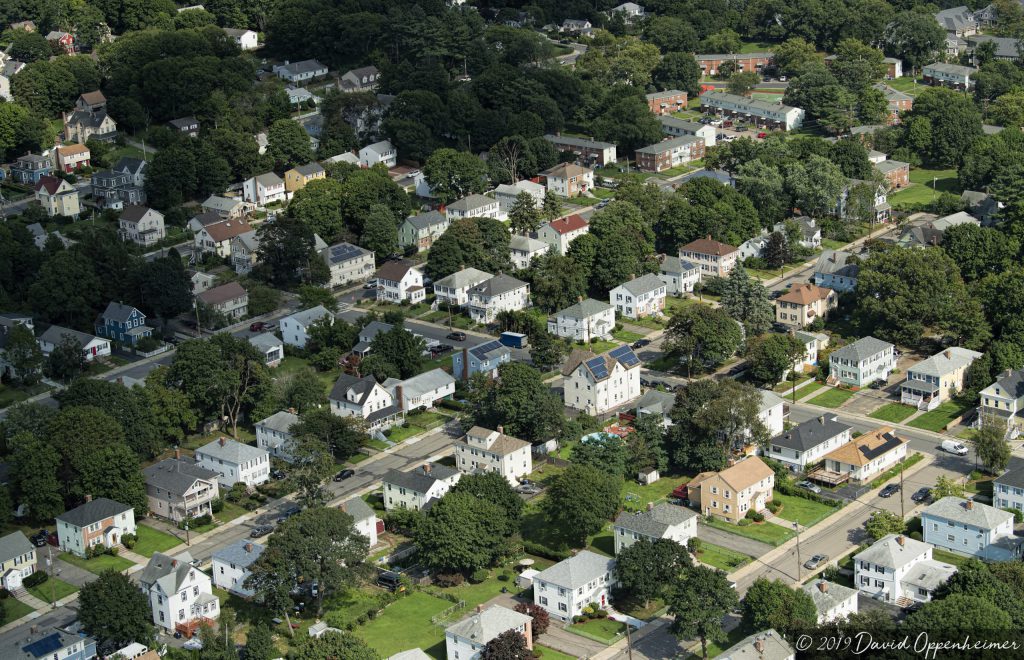 Fairmount Hill Boston Real Estate Aerial