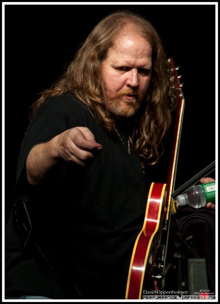Brian Farmer at the Warren Haynes Christmas Jam Pre-Jam – Xmas Jam 2010