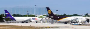 FedEx vs UPS - FedEx and UPS Jets