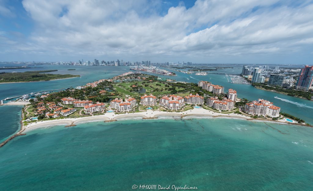 Fisher Island Aerial View