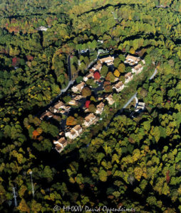 Fleetwood Plaza Laurel Park Hendersonville NC aerial view 6730 1