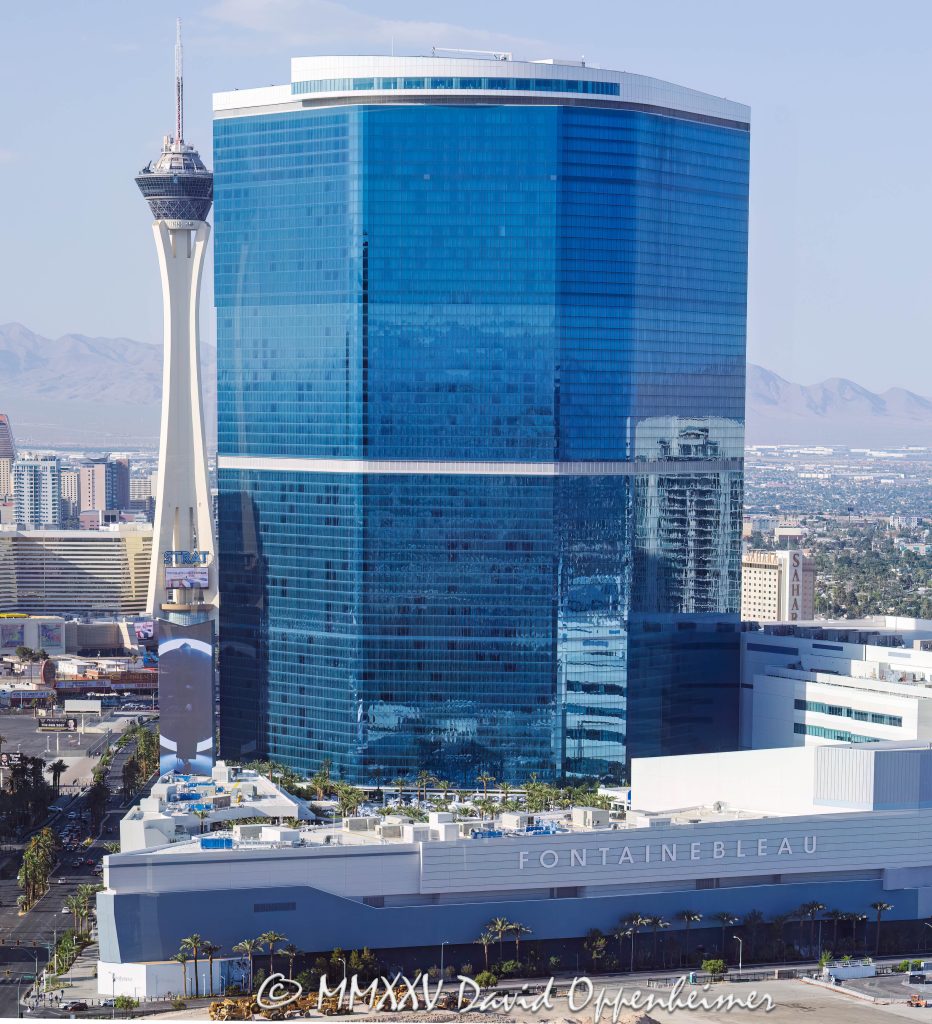 Fontainebleau Las Vegas Aerial View