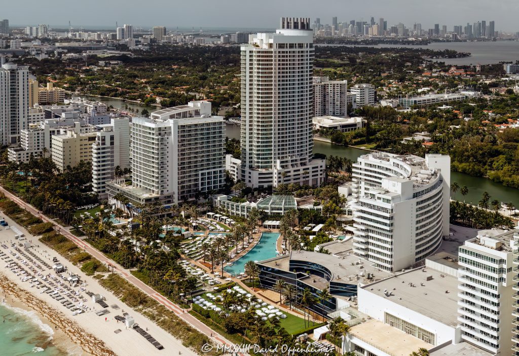 Fontainebleau Miami Beach Aerial View