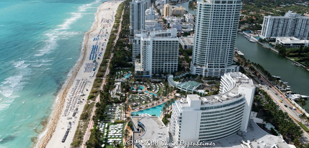 Fontainebleau Miami Beach Aerial View