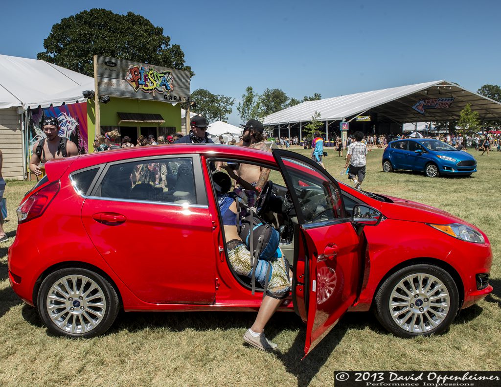 Fiesta Garage Driven by Ford at Bonnaroo