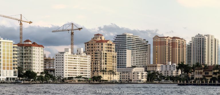 Fort Lauderdale Beach resorts and condos along Middle River and Las Olas Beach in Fort Lauderdale, Florida - © 2024 David Oppenheimer - Performance Impressions photography archives - https://performanceimpressions.com Fort Lauderdale Beach, resorts, condos, Middle River, Las Olas Beach, beach, towers, buildings, skyline, cityscape, Fort Lauderdale skyline, Fort Lauderdale cityscape, architecture, commercial, real estate, Fort Lauderdale real estate, The Ritz-Carlton Fort Lauderdale, The Ritz-Carlton, 101 S Fort Lauderdale Beach Blvd, Jackson Tower East, Jackson Tower, Las Olas Beach Club, Las Olas, Beach Club, 215 N Birch Rd, Birch Pointe, Birch Pointe Condos, 100 S Birch Rd, 301 N Birch Rd, 33304, Springbrook Gardens, The Pillars Hotel & Club, The Pillars, 1 N Fort Lauderdale Beach Blvd, Marriott's BeachPlace Towers, Marriott, BeachPlace Towers, 2 Seabreeze Blvd, 21 S Fort Lauderdale Beach Blvd, Harbor Haven, 95 N Birch Rd, 9 N Birch Rd, Fort Lauderdale, Bahia Mar, Florida, facade, waterfront, luxury real estate, dock, dockage, Intracoastal, Intracoastal Waterway, prestigious, South Florida, Broward County, contemporary, modern, exclusive, property, resort-style, New River, East Fort Lauderdale, sunset, palm trees, tropical, David Oppenheimer, color, horizontal, United States, VAu 1-530-124, 1-13553735171,