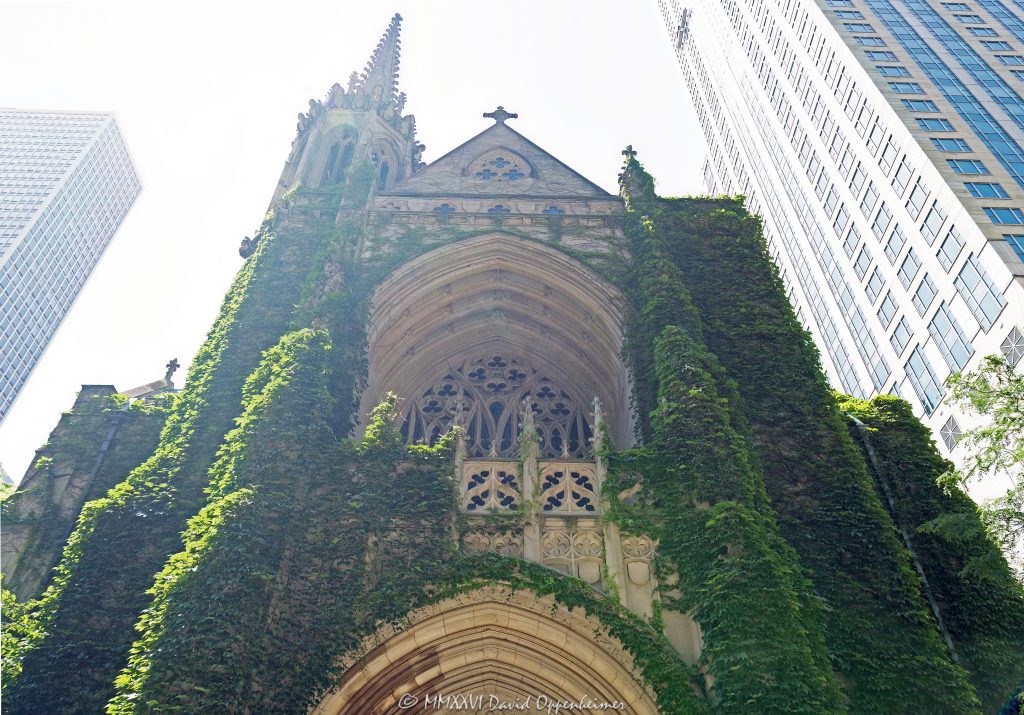 Fourth Presbyterian Church of Chicago at 126 East Chestnut Street rises on the Magnificent Mile with ivy-covered limestone, pointed arches, a tower, carved Gothic tracery, and a cross above the historic sanctuary entrance. Designed by Ralph Adams Cram, the English and French Gothic Revival church was dedicated in 1914 and remains one of North Michigan Avenue’s defining landmarks in Chicago, Illinois – © 2026 David Oppenheimer – Performance Impressions photography archives https://performanceimpressions.com Fourth Presbyterian Church, Fourth Presbyterian Church of Chicago, Fourth Church Chicago, Fourth Church, 126 East Chestnut Street, 126 E Chestnut Street, East Chestnut Street, Chestnut Street, North Michigan Avenue, Michigan Avenue, Magnificent Mile, Mag Mile, Near North Side, Streeterville, downtown Chicago, Chicago, Chicago Illinois, Chicago IL, Illinois, 60611, facade, building exterior, exterior, church exterior, sanctuary exterior, limestone facade, stone facade, stonework, masonry, Bedford limestone, ivy covered, ivy, vines, Gothic Revival, Gothic Revival architecture, English Gothic, French Gothic, Gothic architecture, Gothic church, historic architecture, landmark architecture, church architecture, religious architecture, Chicago architecture, architecture, architectural photography, vertical architecture, church, historic church, Presbyterian church, Presbyterian, sanctuary, tower, church tower, bell tower, spire, cross, Christian cross, stone cross, quatrefoil, trefoil, quatrefoil cross, trefoil cross, tracery, Gothic tracery, carved tracery, pointed arches, Gothic arches, arch, arches, arched entrance, carved stone, carved tympanum, tympanum, doorway, entrance, historic doorway, Michigan Avenue entrance, courtyard, cloister, parish house, Gratz Center, Chicago Landmark, National Register of Historic Places, Old Water Tower District, Great Chicago Fire, Chicago history, Ralph Adams Cram, Howard Van Doren Shaw, Charles J Connick, Frederick Clay Bartlett, Presbyterian Church USA, PCUSA, religion, worship, faith, congregation, tourism, travel, destination, landmark, historic, building, United States, licensing, image licensing, commercial imagery, photography licensing, art, print, fine art, commercial photography, David Oppenheimer, horizontal, 1-15213827141