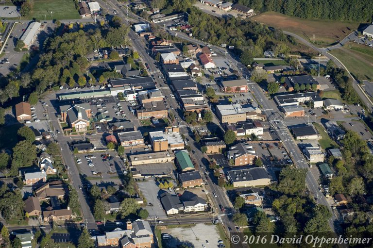 Franklin North Carolina Aerial Photo