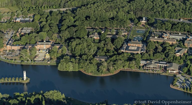 Furman University Campus Aerial