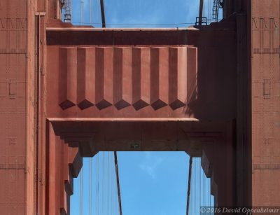 Golden Gate Bridge Closeup