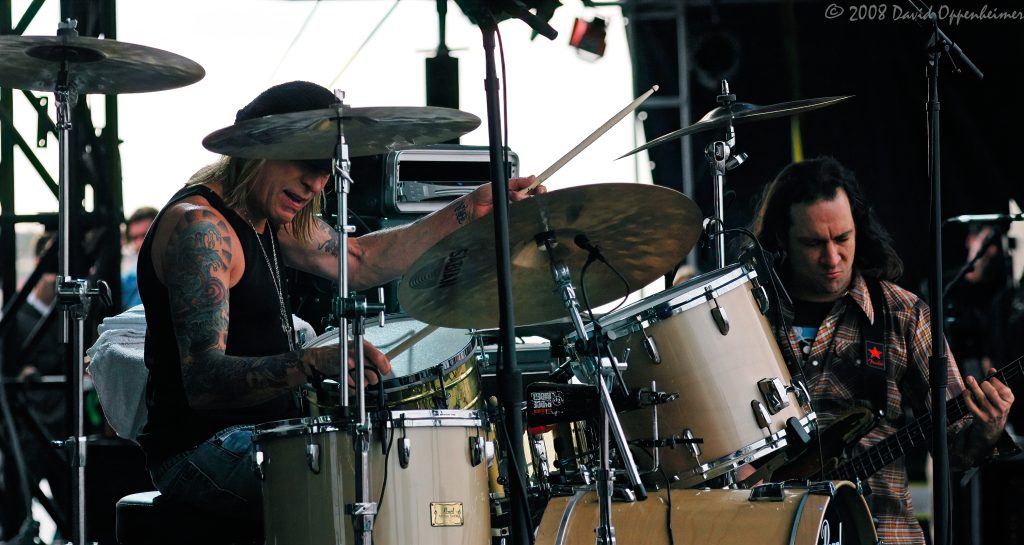 Matt Abts and Andy Hess with Gov’t Mule