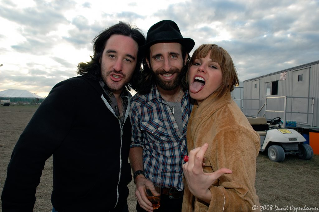 Grace Potter and The Nocturals Backstage Band Portrait