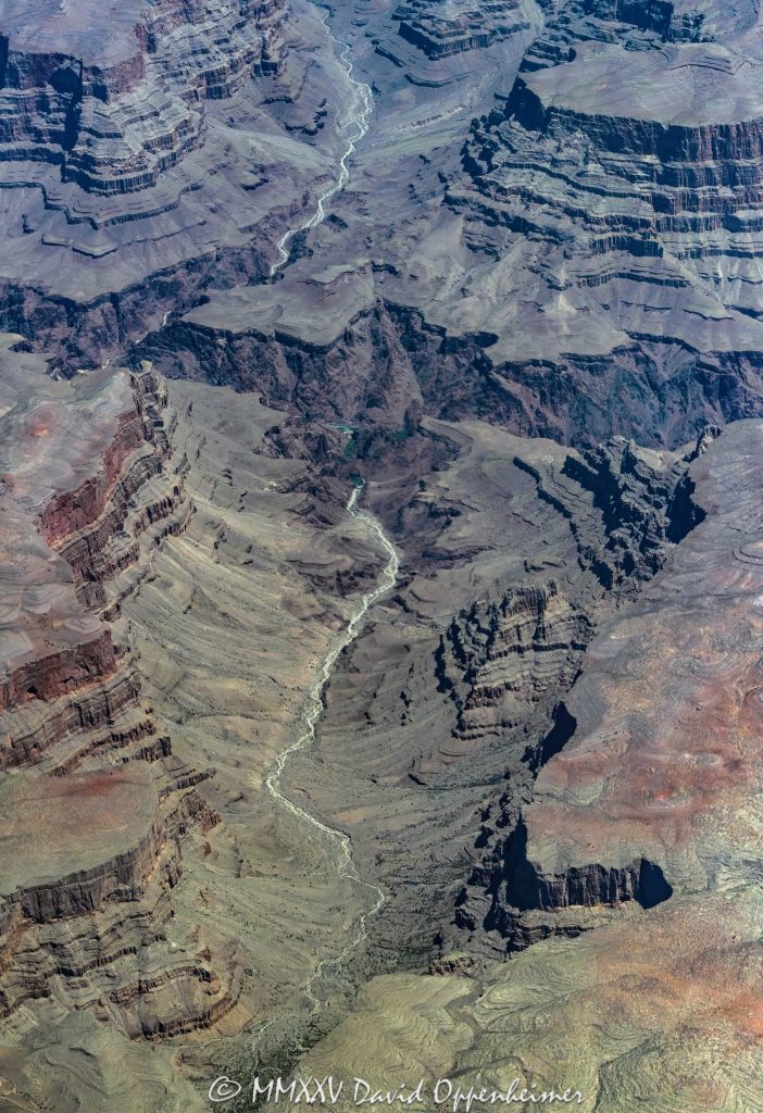 Grand Canyon Aerial View of Bridge Canyon