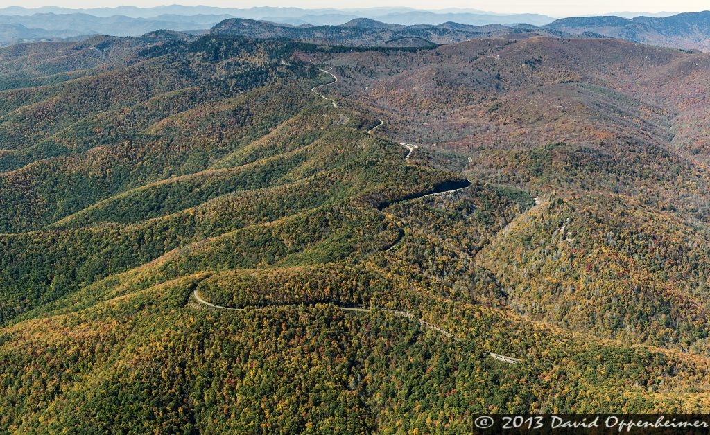 Graveyard Fields along the Blue Ridge Parkway