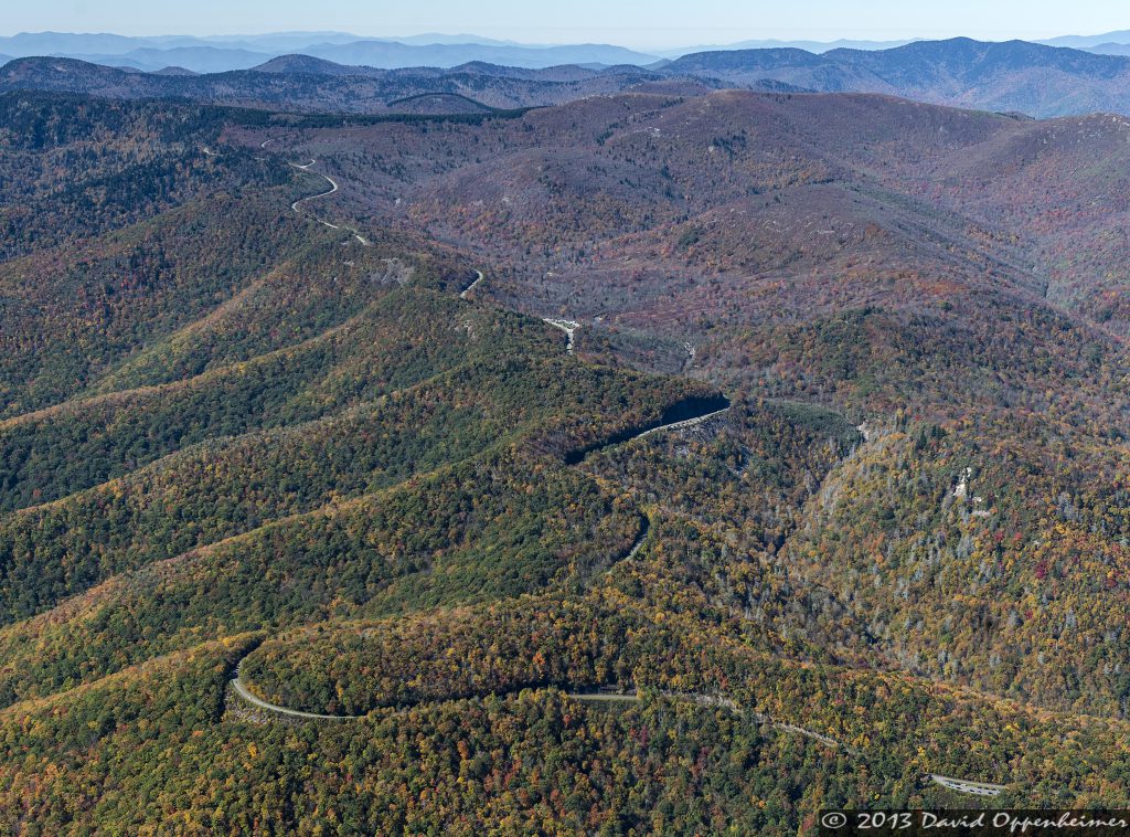 Graveyard Fields along the Blue Ridge Parkway