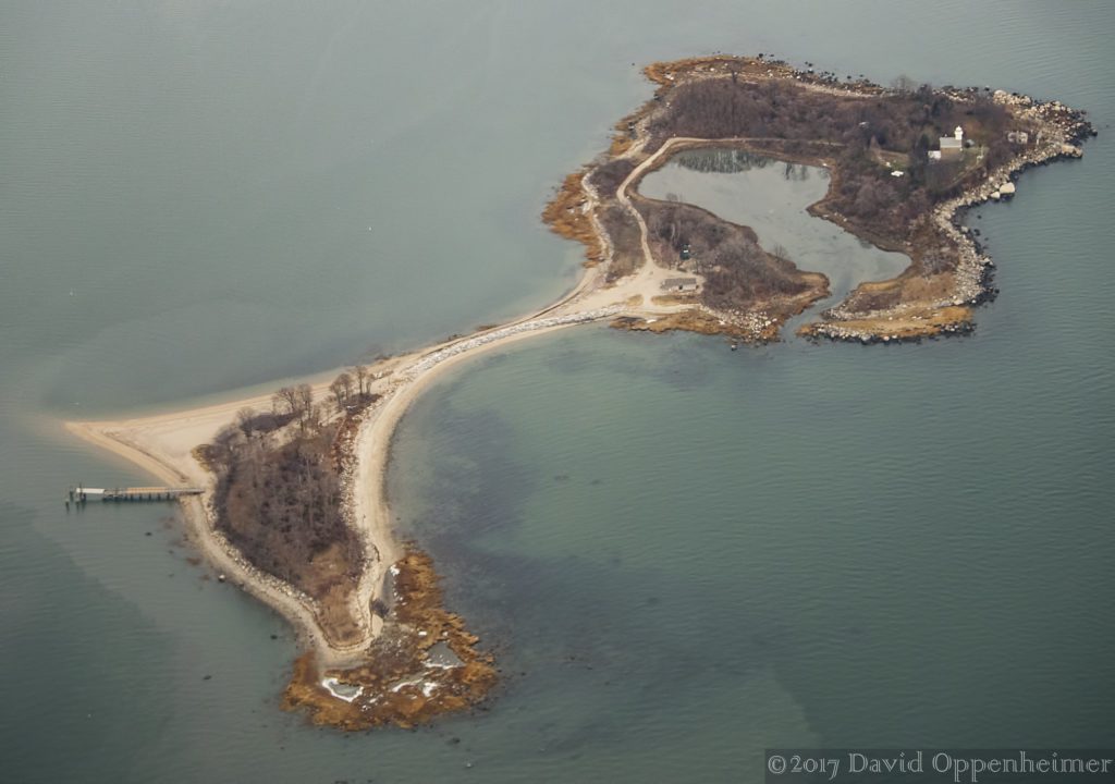Great Captain Island Aerial Photo