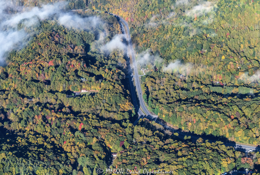 Great Smoky Mountains Expressway 23 74 Balsam Mountain in Jackson County NC Aerial View