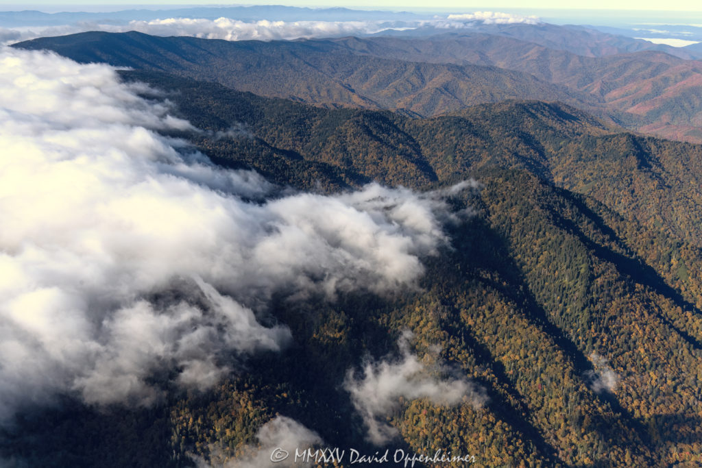 Great Smoky Mountains National Park Aerial View