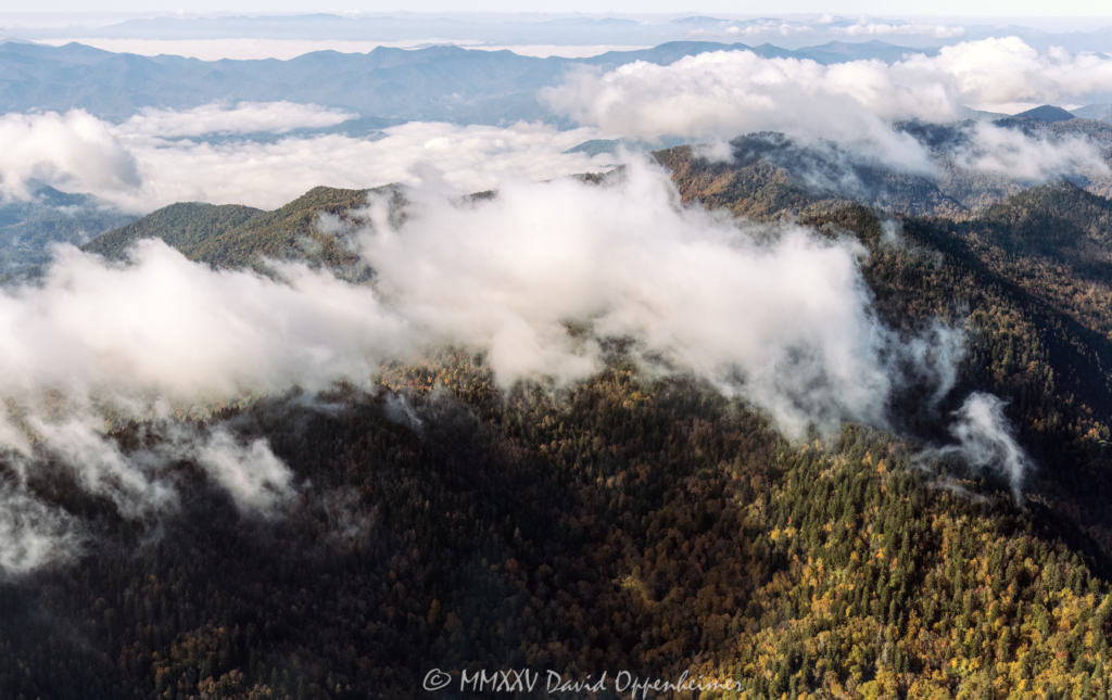 Great Smoky Mountains National Park Aerial View