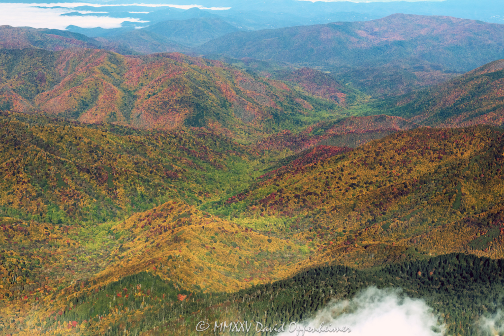 Great Smoky Mountains National Park Aerial View