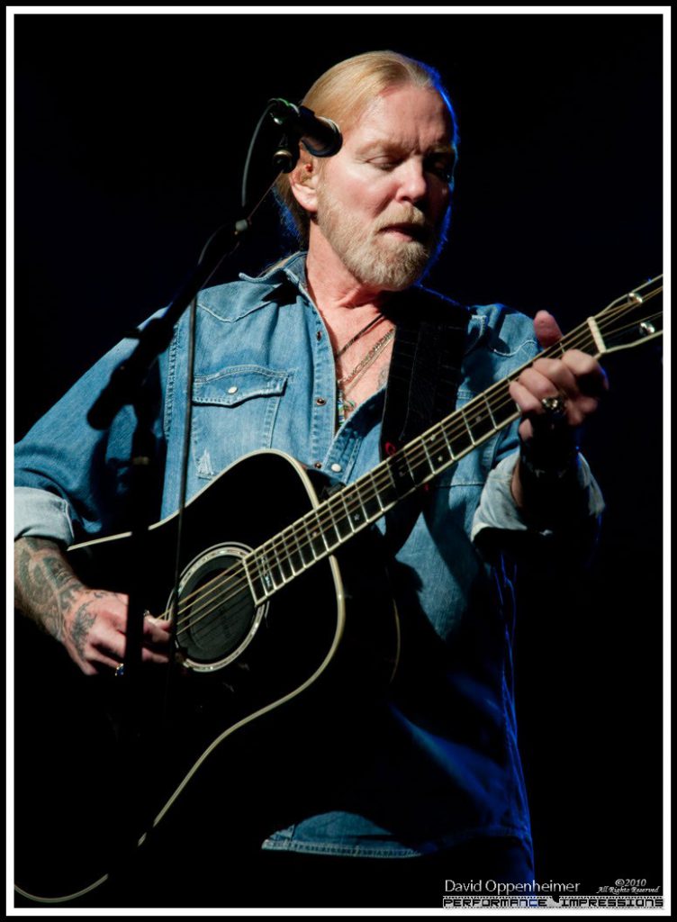 Gregg Allman at the Warren Haynes Christmas Jam Pre-Jam – Xmas Jam 2010