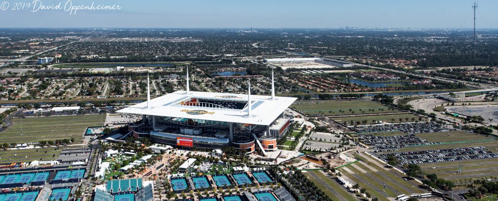Hard Rock Stadium Aerial Miami