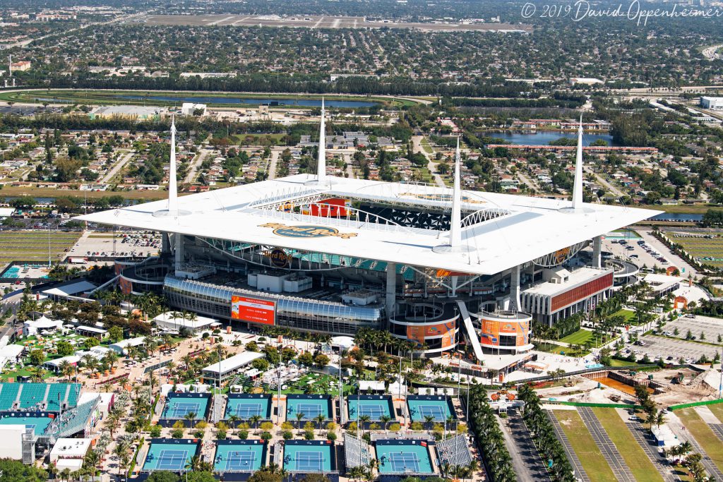Hard Rock Stadium Aerial Miami