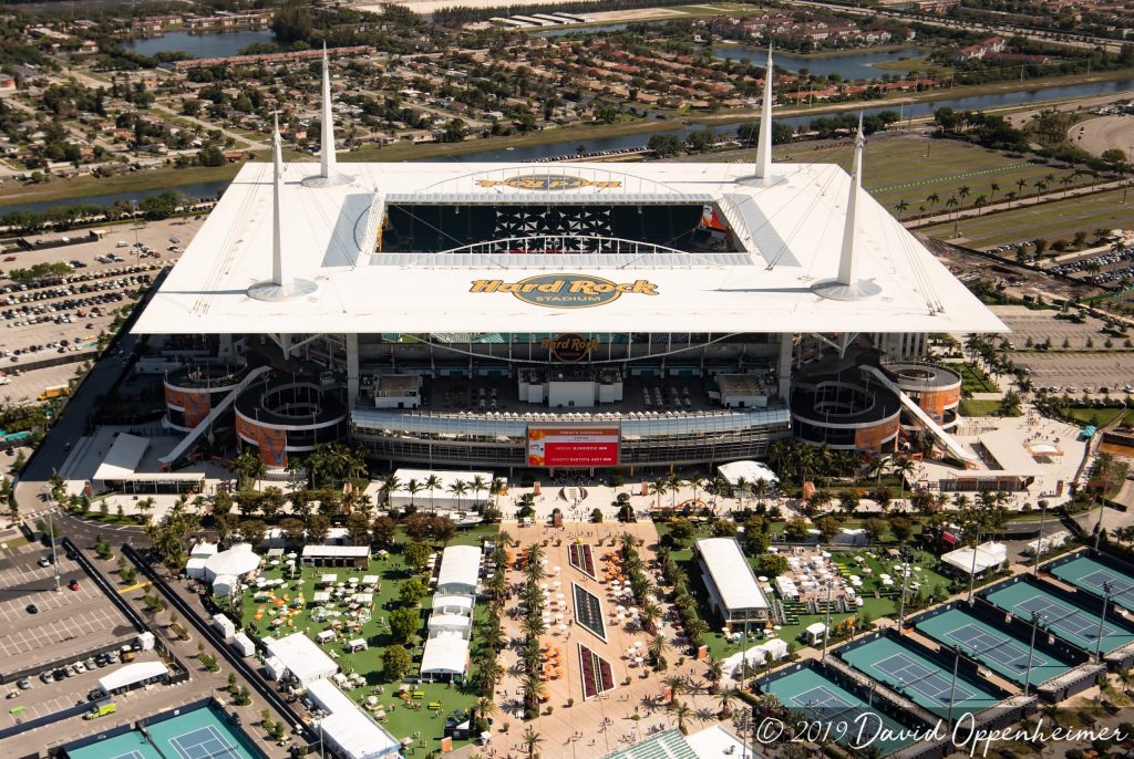 Hard Rock Stadium Aerial Miami