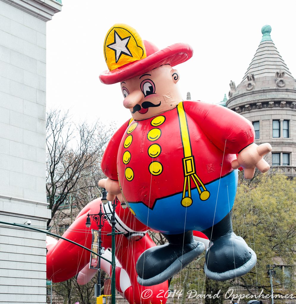 Harold the Fireman Balloon at Macy’s Thanksgiving Day Parade